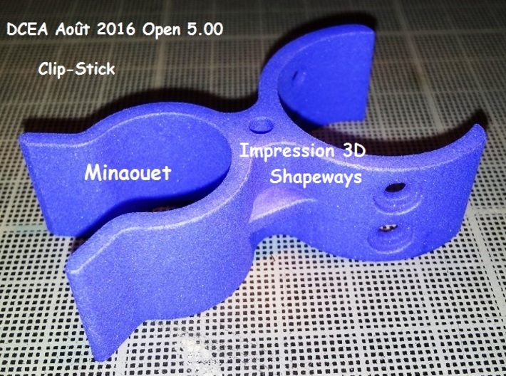 Open 5.00 Clip Stick. 3d printed 