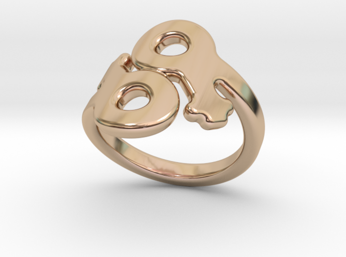 Saffo Ring 27 – Italian Size 27 3d printed