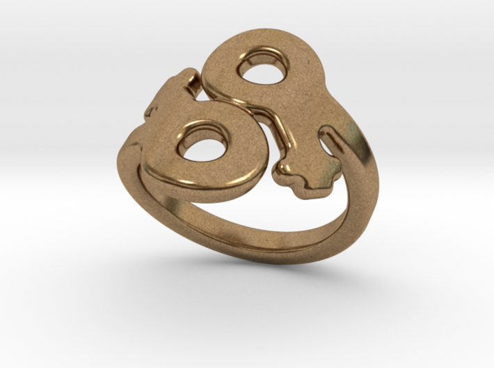 Saffo Ring 33 – Italian Size 33 3d printed