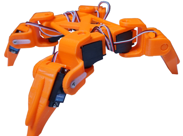 Quadra Bot - Body 3d printed 