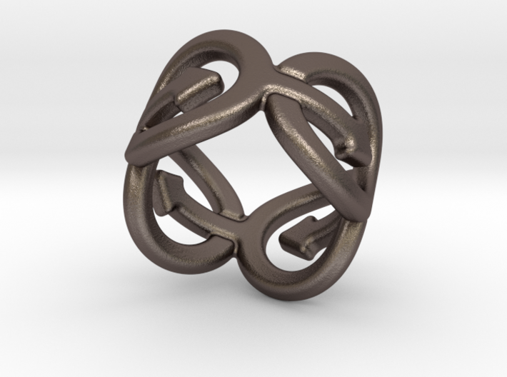Coming Out Ring 19 – Italian Size 19 3d printed