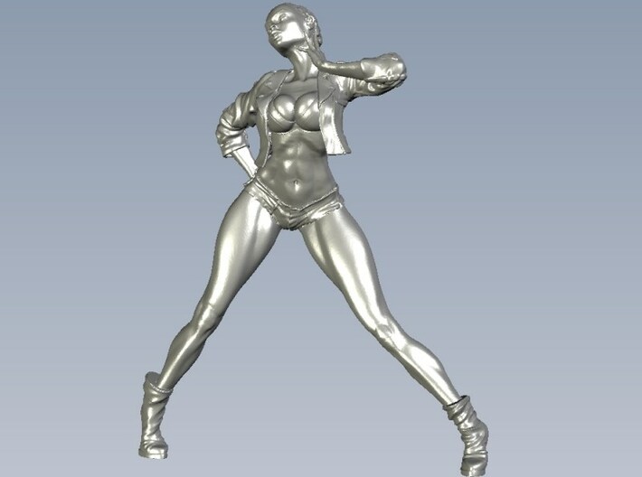 1/24 scale nose-art striptease dancer figure B 3d printed 