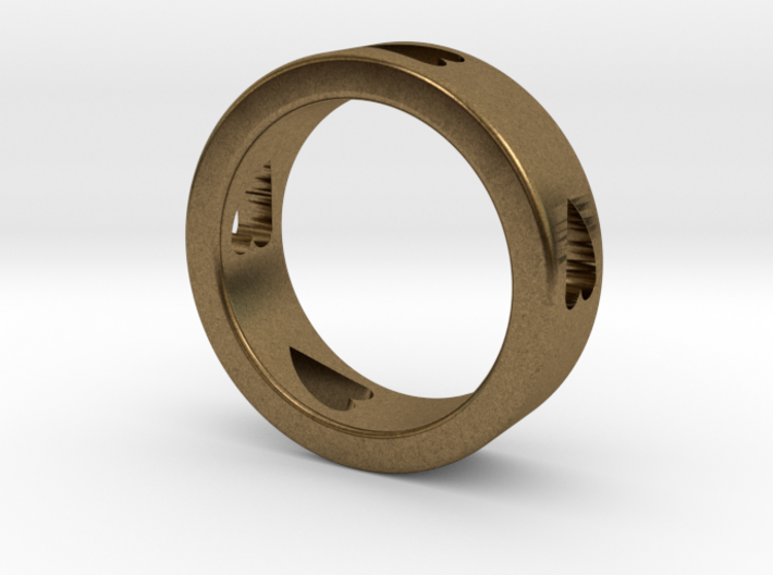 LOVE RING Size-13 3d printed