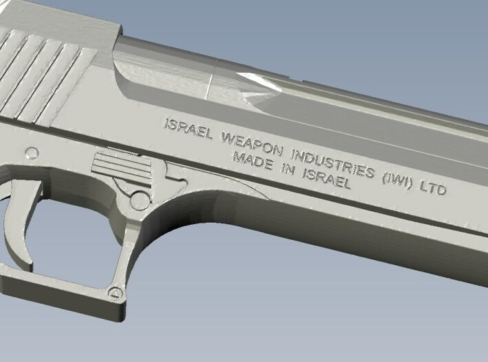 1/12 scale IMI Desert Eagle 50 Mk XIX pistol x 1 3d printed 