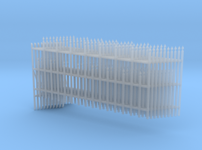Decorative Wrought Iron Fence Panels 3d printed