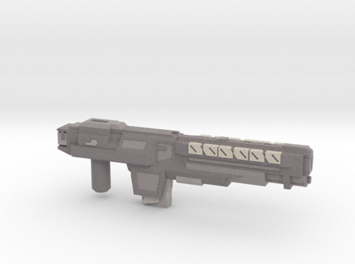 "VINDICATOR" Transformers Weapon COLORED 5mm post 3d printed 