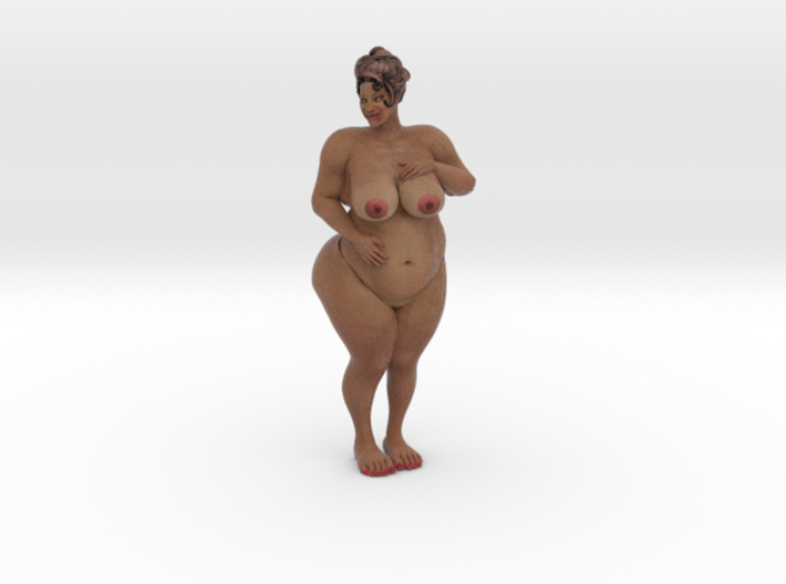 BBW Nude Figurine (medium) 3d printed