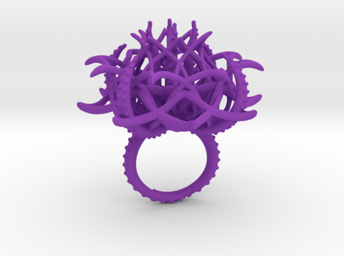 Ring The Cthulhu 7US (17.35mm) 3d printed 