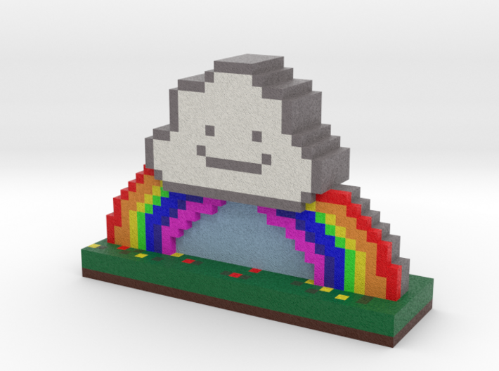 Rainbows and Thunderstorms 3d printed