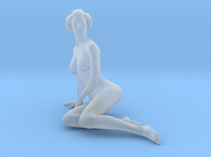 Classical Japanese girl 004 1/24 3d printed