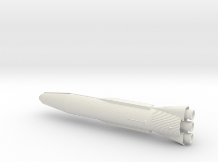 1/72 Scale Atlas D Missile 3d printed