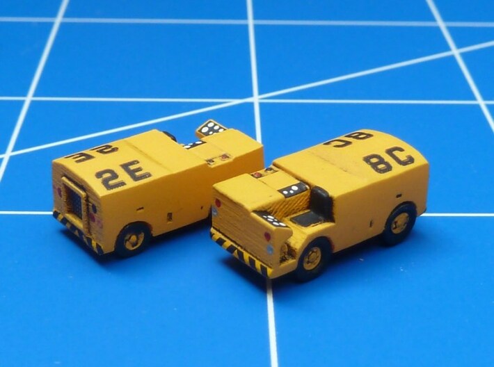 1:144 Scale NC-2 Mobile Electric Power Plant (x2) 3d printed