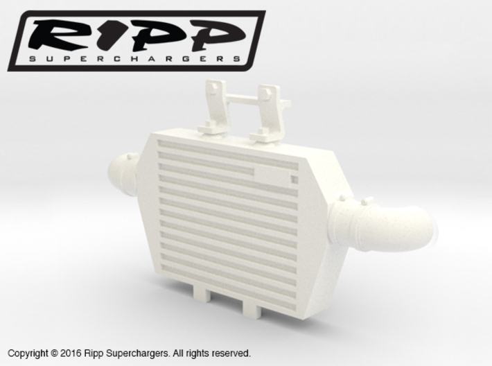 RS10003 Ripp Intercooler JK - WHITE 3d printed 