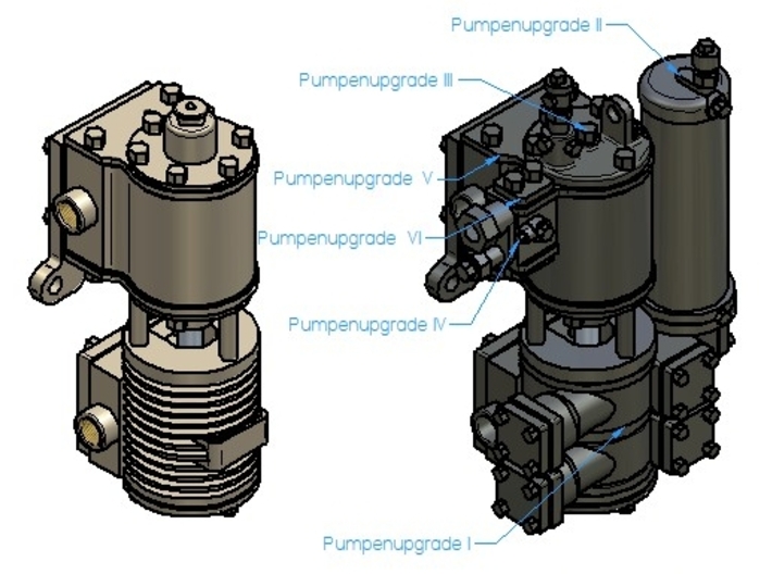 Pumpenupgrade III V2 3d printed 