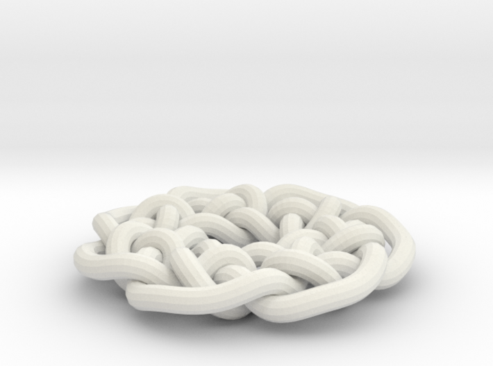 Celtic circular knot 3d printed 