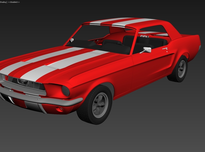 Ford Mustang GT '68 - KIT 01 3d printed
