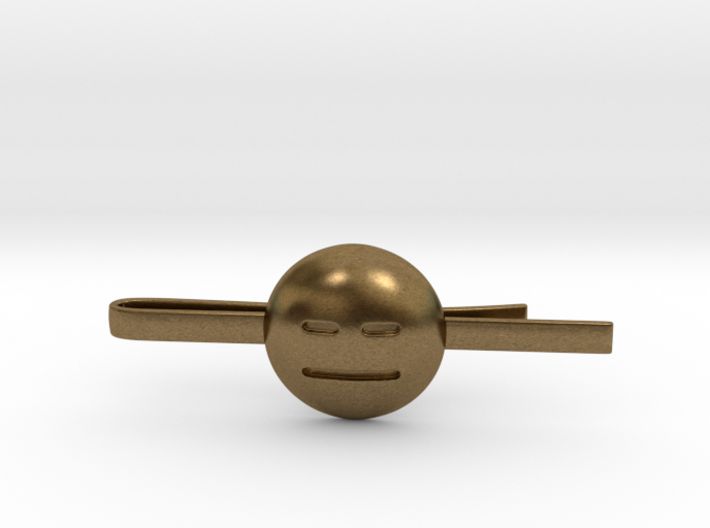 Expressionless Tie Clip 3d printed