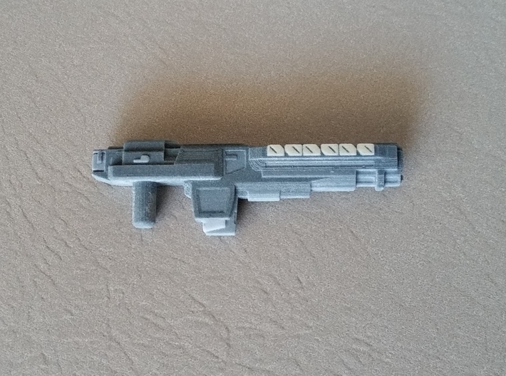 "VINDICATOR" Transformers Weapon COLORED 5mm post 3d printed 