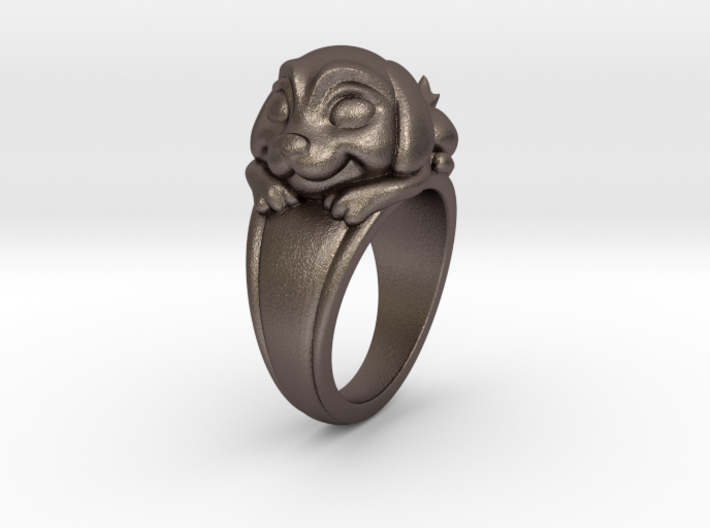 Dog Pet Ring - 18.89mm - US Size 9 3d printed