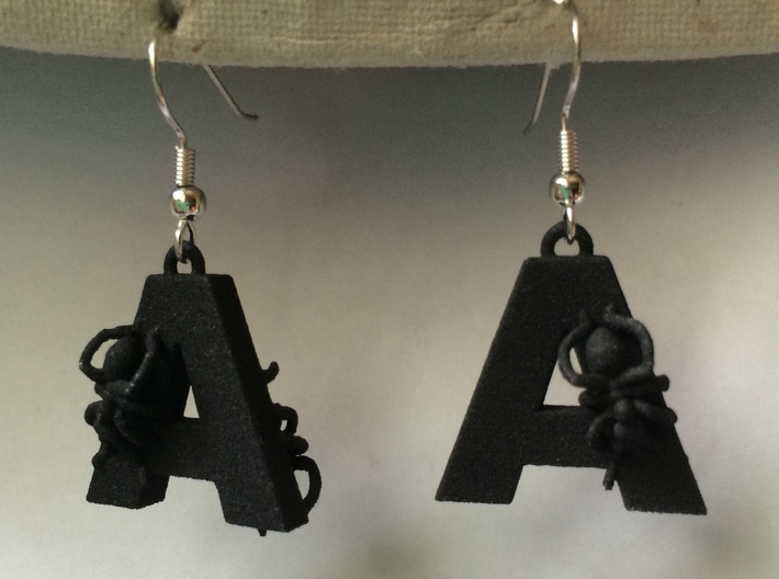A Is For Ants 3d printed It's easy to add your own hook!