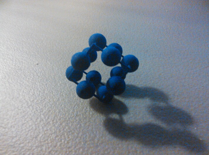 BUBE 3d printed Blue Bube (Ball Cube)