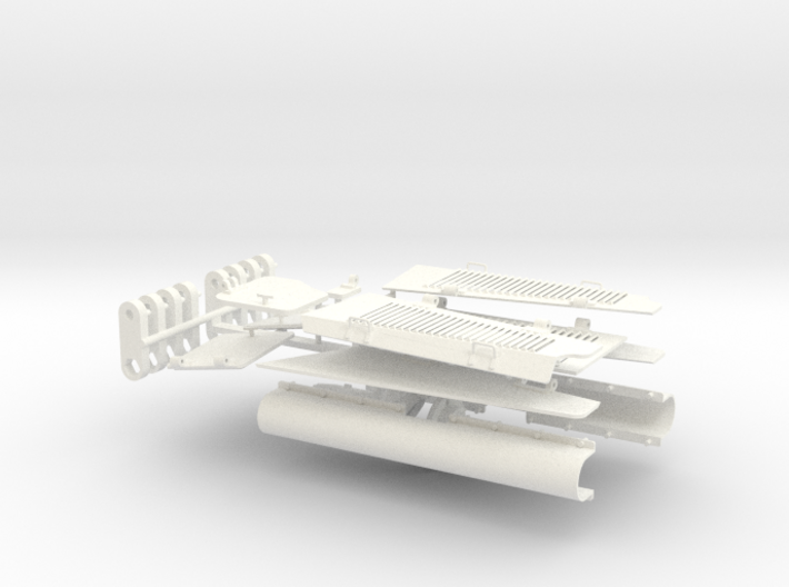 1:16scale TYPE97 TANK All Hatches V1.2 3d printed