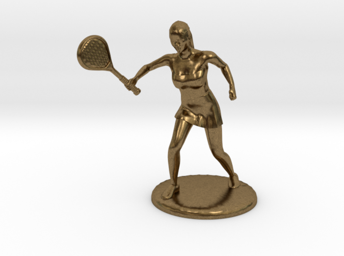 Tennis Girl 3d printed