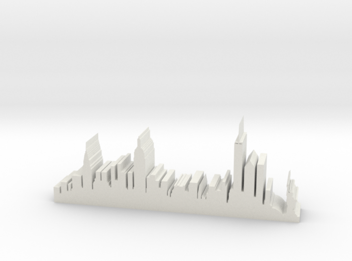 NY Skyline 5&quot; Long 3d printed