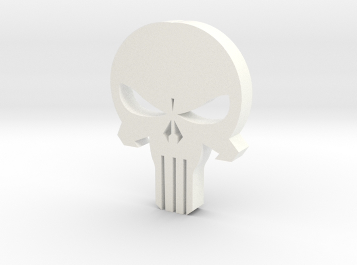 Punisher Skull 3d printed