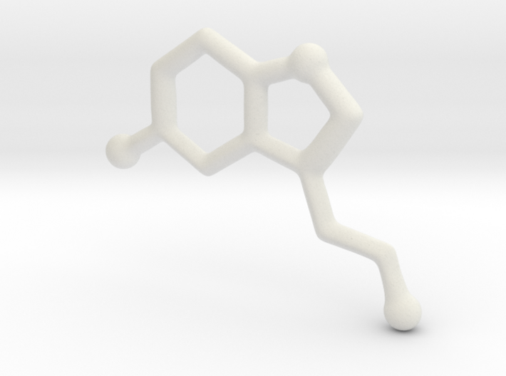 Molecules - Serotonin 3d printed