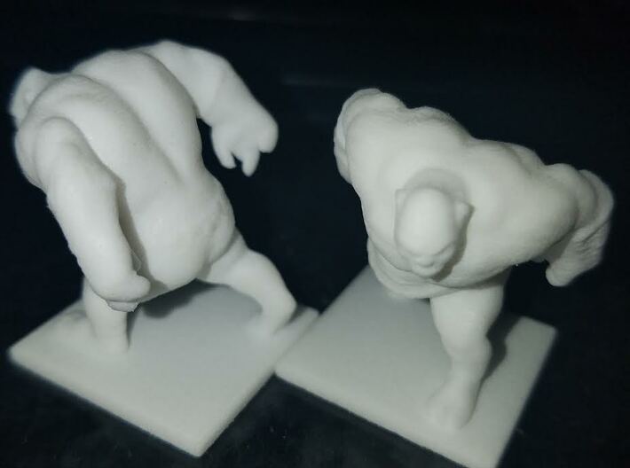Ogre Miniature 3d printed 