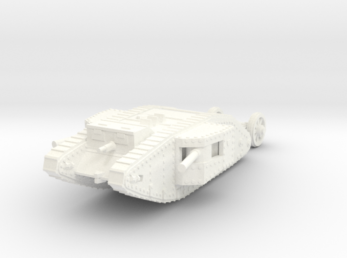 1/144 Mk.I Male tank 3d printed 