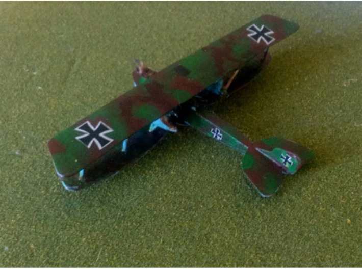 Rumpler G.III (various scales) 3d printed Paint job and photo courtesy Zoe at wingsofwar.org