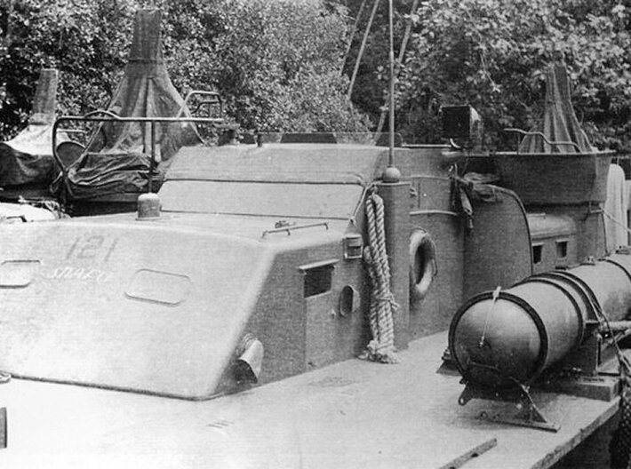 1/35 Torpedo Tubes (forward) for PT Boats 3d printed 