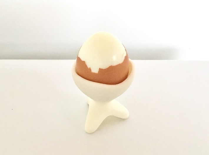 TULIP Egg Cup 3d printed Peel the tip