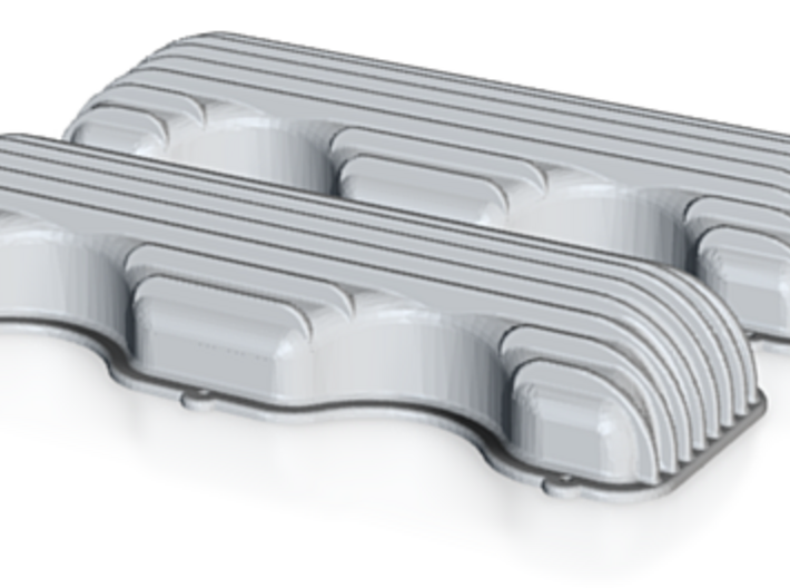1/32 409 Finned Valve Covers File 3d printed