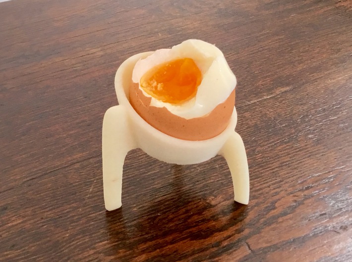 TRIPOD - Egg Cup  3d printed TRIPID Egg Cup, for a tasty and nutritious dish