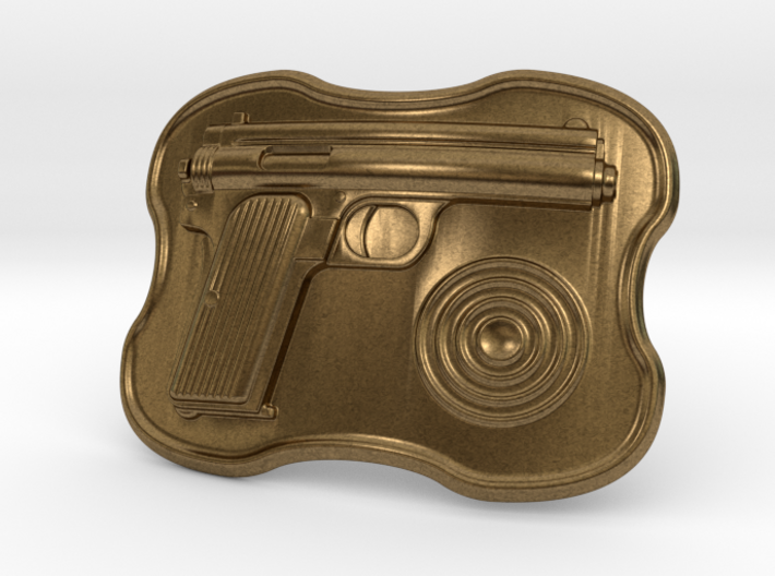 Frommer Stop 1912 Belt Buckle 3d printed