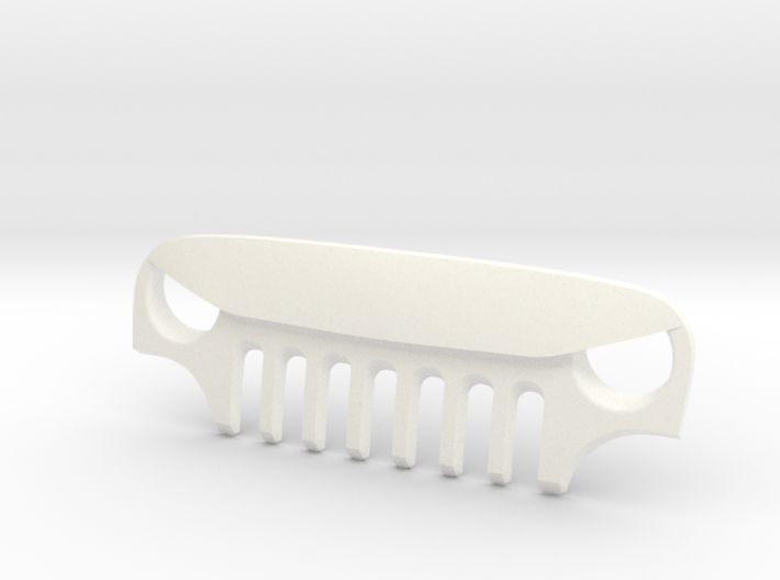AJ40010 Skull Face Grill ONLY 3d printed 