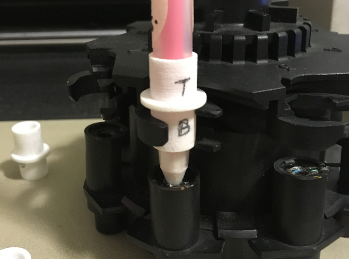 Sakura Gelly Roll HP Pen Plotter Adaptor 3d printed 