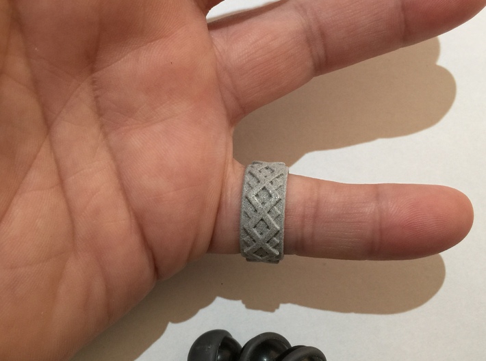 Norse Ansuz Ring 3d printed 