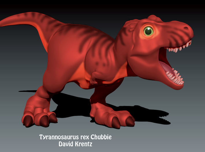 T.rex Chubbie Krentz 3d printed