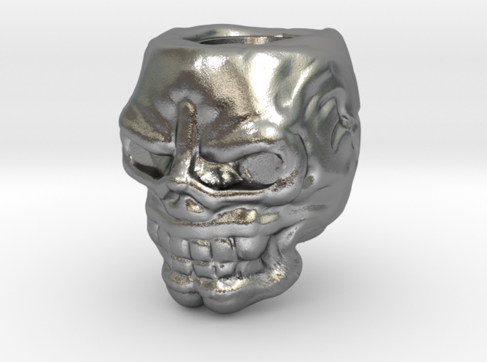 Skull bead 3d printed