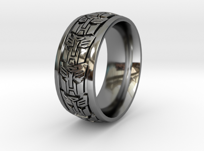 ROBOT RING 1 SIZE 9.5 3d printed