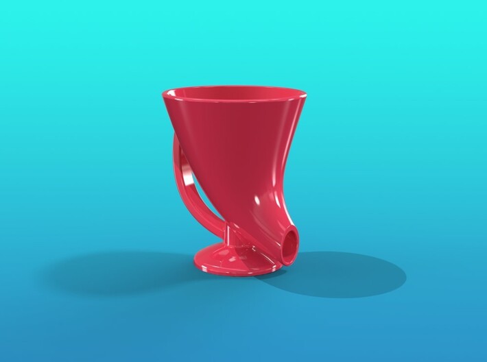 Pitcher Perfect 3d printed Realistic Render of Product standing upright
