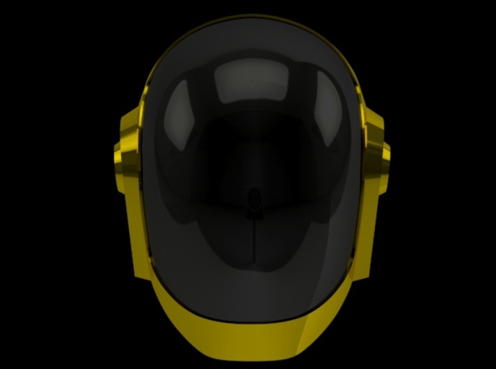 Daft Punk Guy helmet - 2mm shell 3d printed 