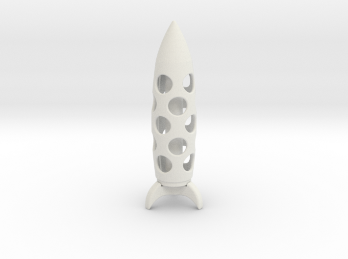 Rocket 'N' Roller (Two Parts) 3d printed