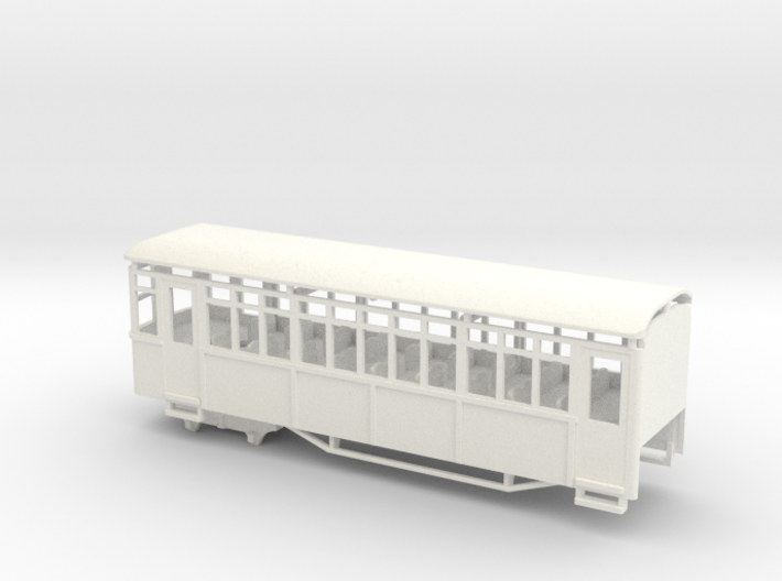 009 Sentinel Railcar Long Coach 3d printed 