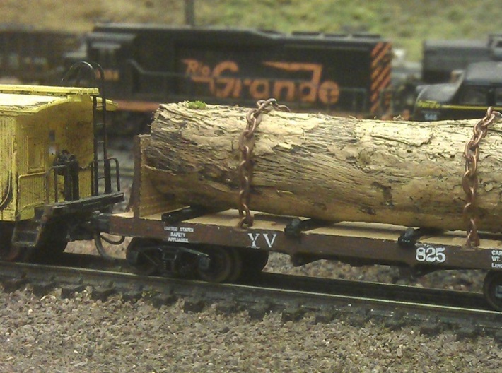 Yosemite Bulk Head Log Car - N Scale 1:160 3d printed 