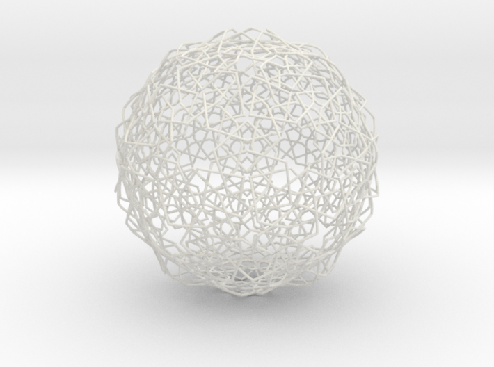 Bourgoin Plate 93 Woven (cylinders) 3d printed 
